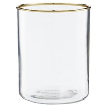 Clear Glass Decorative Vase